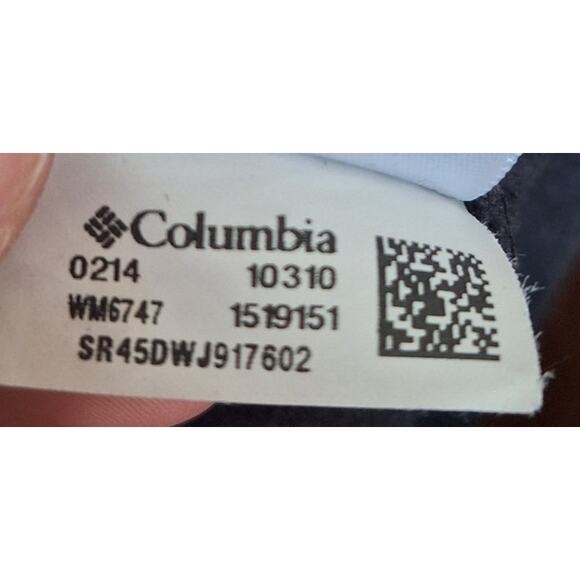 Columbia Men Medium Black Fleece Cathedral Peak II Full Zip Gorpcore Vest - Picture 6 of 6